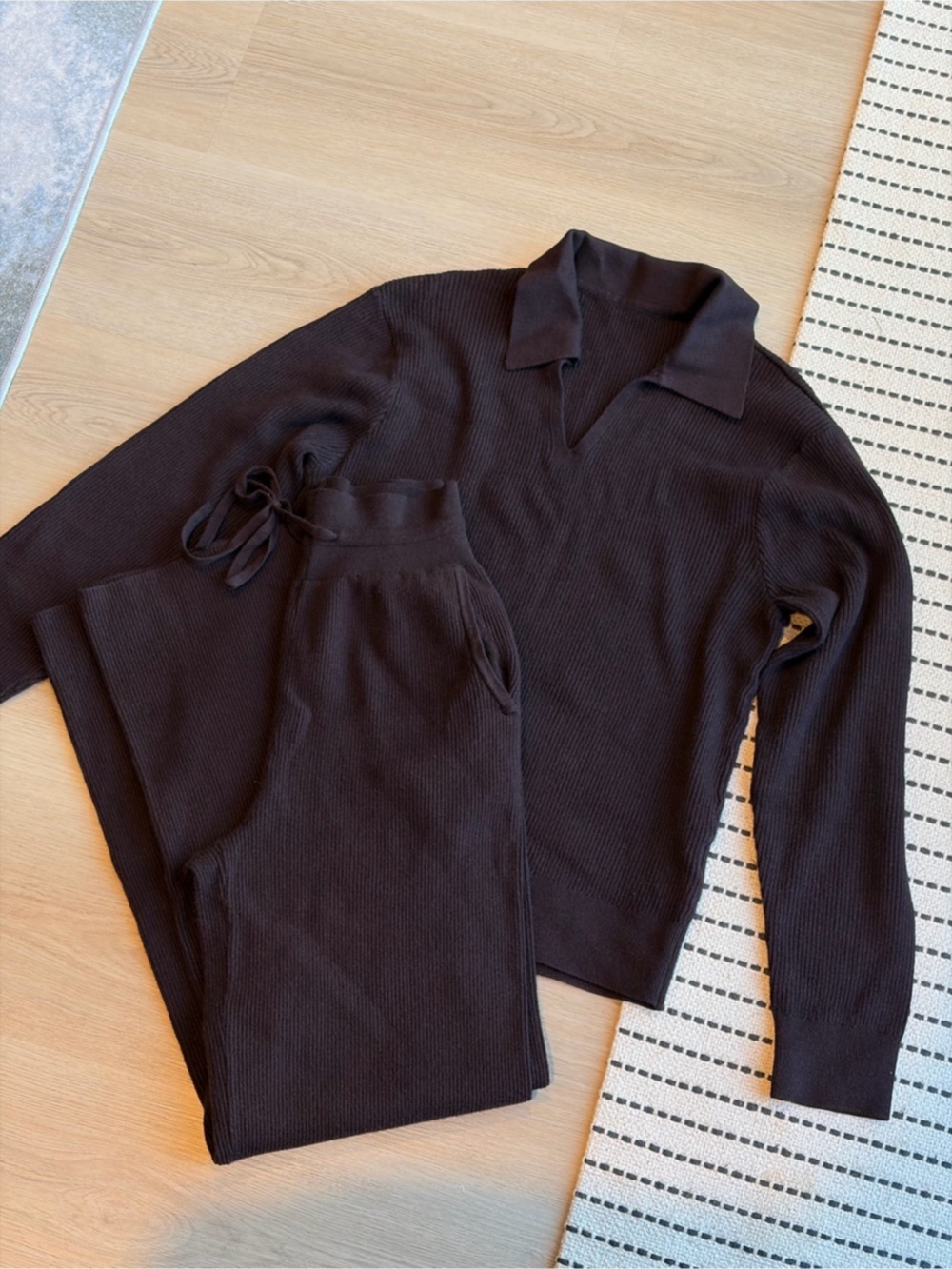 UNIQLO Washable Knit Lounge Set - Women’s Small